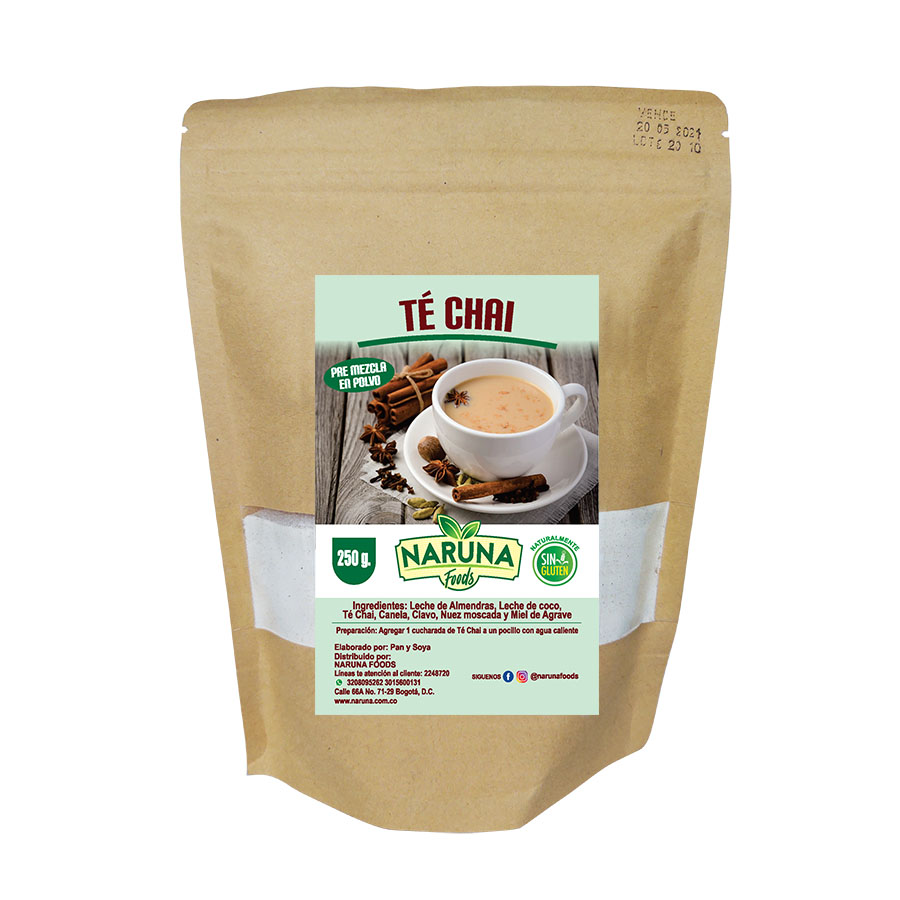 Té Chai Vegano - Naruna Foods